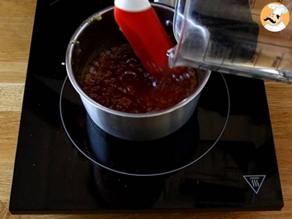 Bizcoflan de vainilla - Preparación paso 1