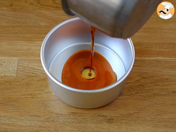 Bizcoflan de vainilla - Preparación paso 2