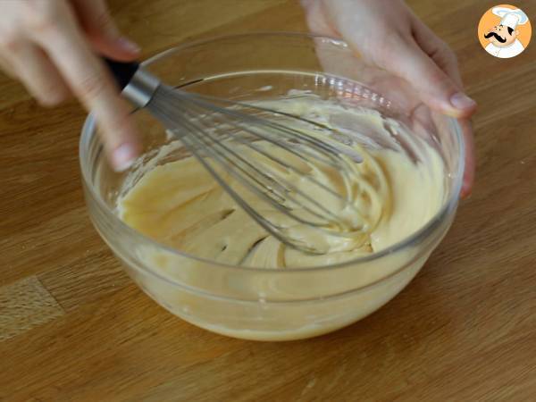 Bizcoflan de vainilla - Preparación paso 5