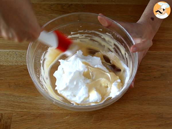 Bizcoflan de vainilla - Preparación paso 6