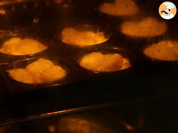 Mini gratins dauphinois (Gratinado de patatas) - Preparación paso 4