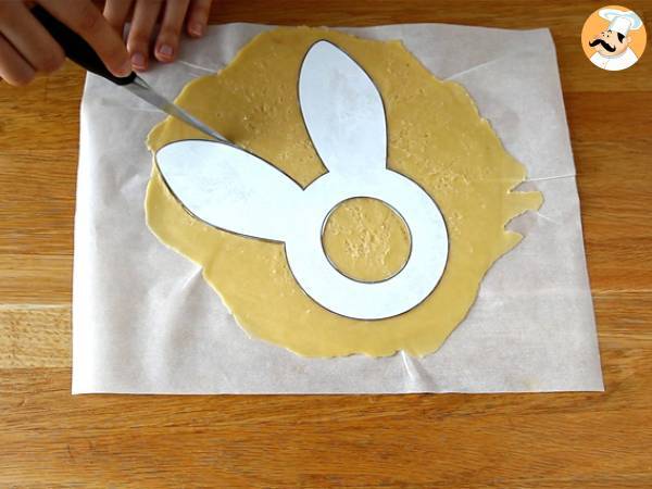 Tarta conejo de Pascua - Preparación paso 4