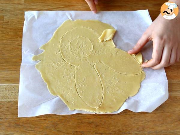 Tarta conejo de Pascua - Preparación paso 5
