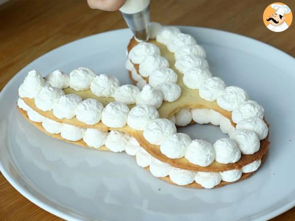 Tarta conejo de Pascua - Preparación paso 9