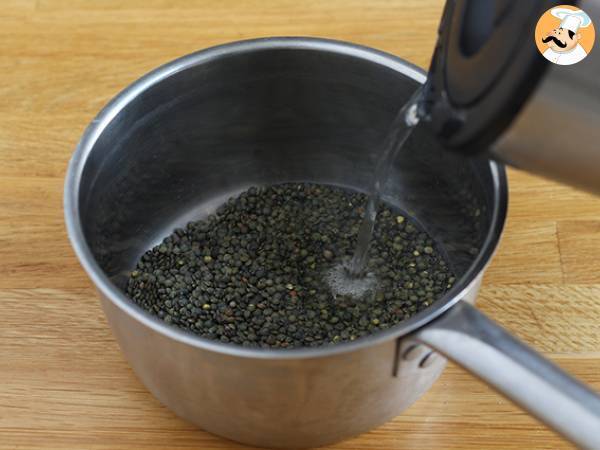 Boloñesa vegetariana para tus espaguetis - Preparación paso 1