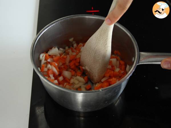 Tortellini en sopa - Preparación paso 3