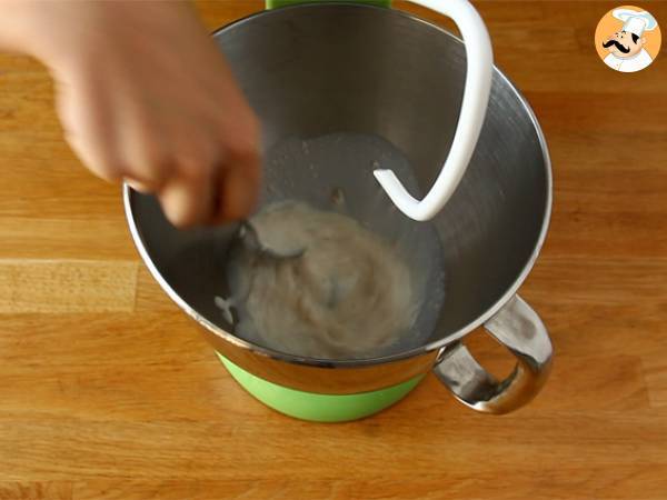 Torta de azúcar casera - Preparación paso 1