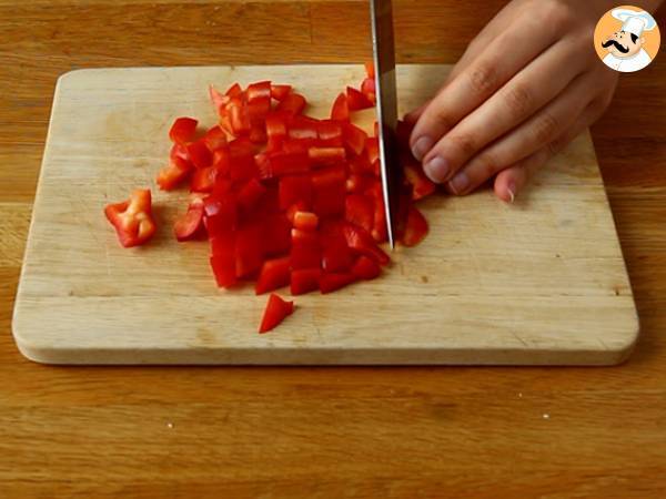 Ensalada mexicana en tarro - Preparación paso 2