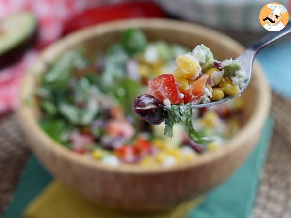 Ensalada mexicana en tarro - Preparación paso 5