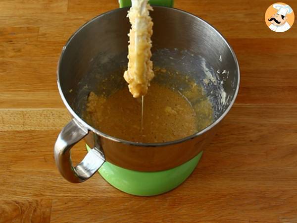 Bizcocho cookie con pepitas de chocolate - Preparación paso 2