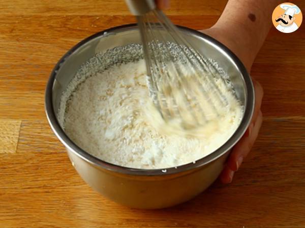 Flan de coco - Robot de cocina Cookeo - Preparación paso 3
