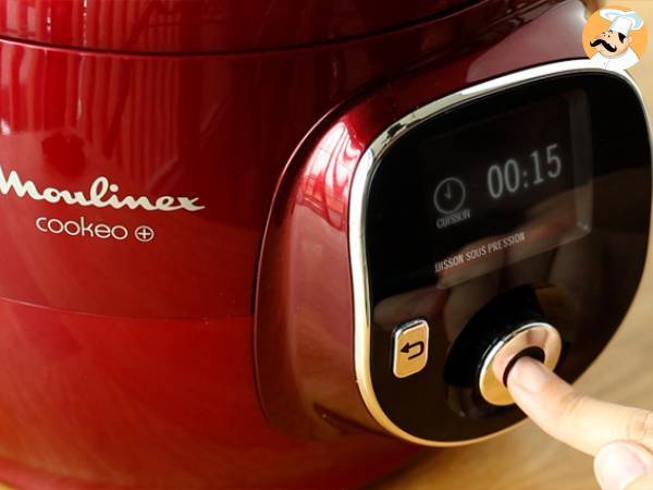 Flan de coco - Robot de cocina Cookeo - Preparación paso 6