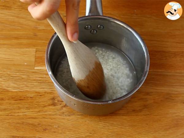 Poke bowl de salmón - Preparación paso 1