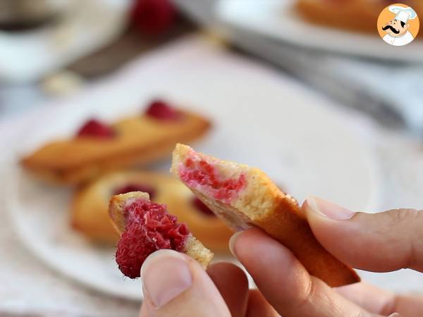 Financiers con frambuesa - Preparación paso 7