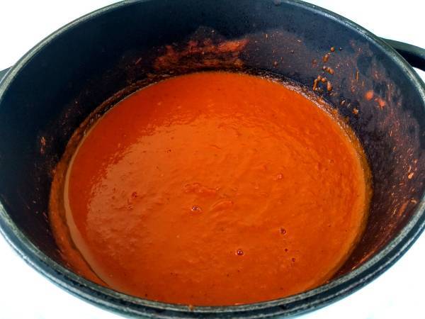 Canelones de carne picada y espinacas - Preparación paso 5