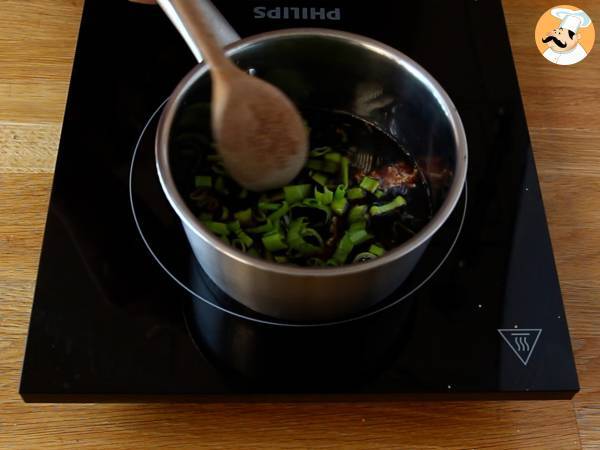 Brochetas Yakitori de ternera con queso - Preparación paso 2