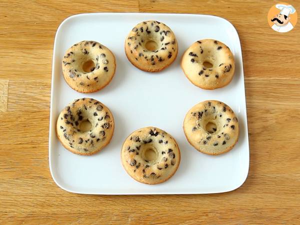 Financiers con chocolate – Ojos de tigre - Preparación paso 6