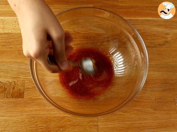 Chips de pan de pita - receta express - Preparación paso 2