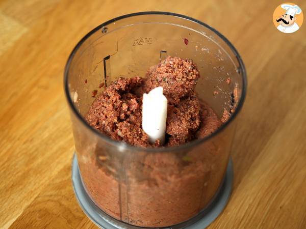 Albóndigas de seitán con tomate - Preparación paso 2