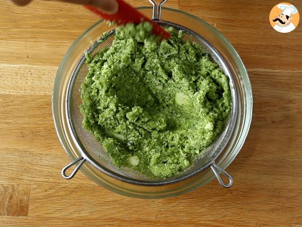 Terrina de calabacín y salmón ahumado - Preparación paso 2