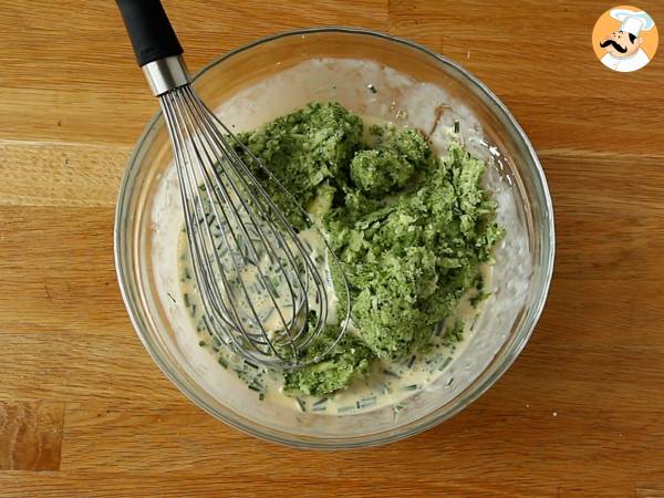 Terrina de calabacín y salmón ahumado - Preparación paso 4