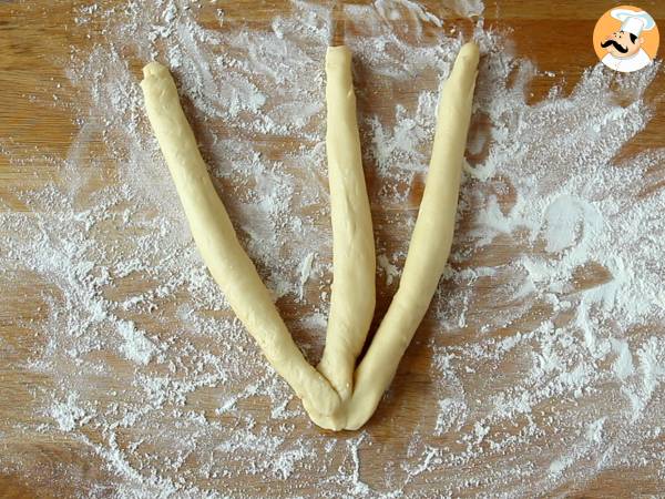 Brioche Vendéenne: El auténtico brioche trenzado - Preparación paso 6