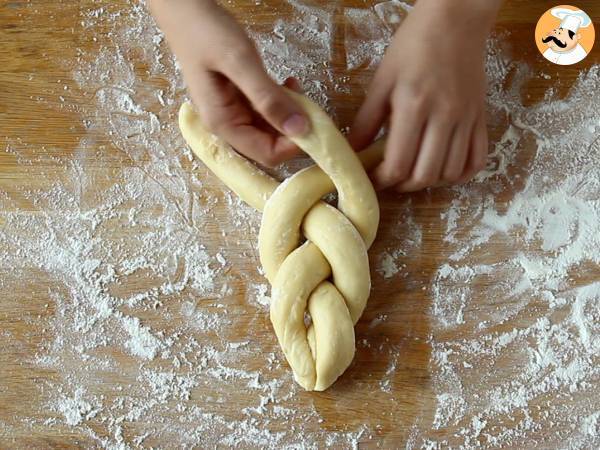 Brioche Vendéenne: El auténtico brioche trenzado - Preparación paso 7