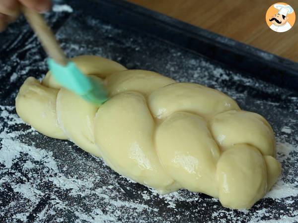 Brioche Vendéenne: El auténtico brioche trenzado - Preparación paso 9