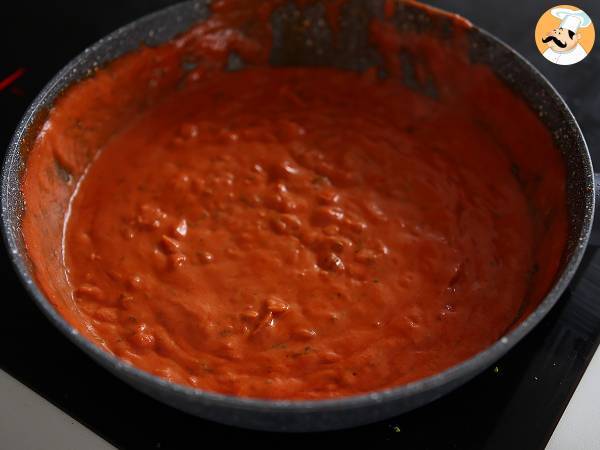 Malai Kofta vegano: albóndigas de garbanzo con salsa de tomate - Preparación paso 5