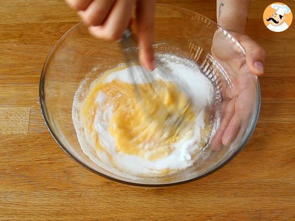 Bizcocho de plátano fácil - Preparación paso 1