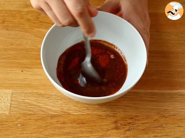 Pico de gallo con totopos o nachos caseros - Preparación paso 4
