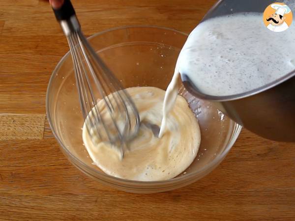 Brioche suizo con crema pastelera y pepitas de chocolate - Preparación paso 6