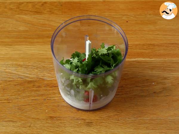 Ceviche de ostras - Preparación paso 2