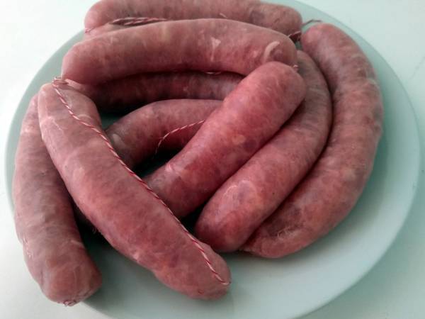 Curry de salchichas - Preparación paso 1