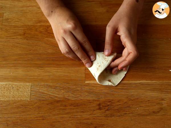 Tacos samosas con carne picada - Preparación paso 5
