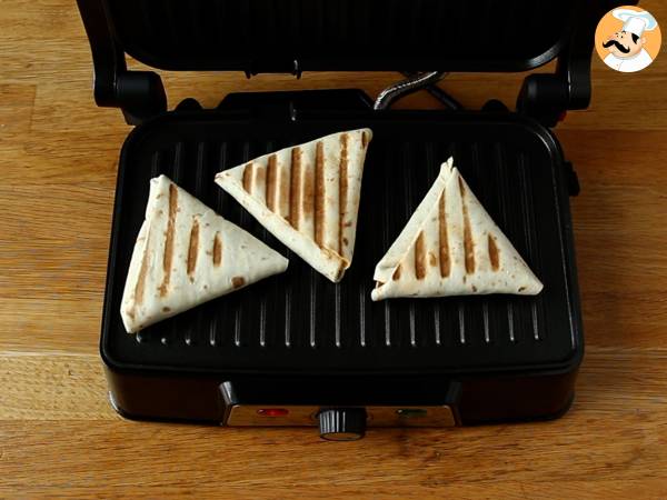 Tacos samosas con carne picada - Preparación paso 7