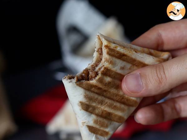 Tacos samosas con carne picada - Preparación paso 8