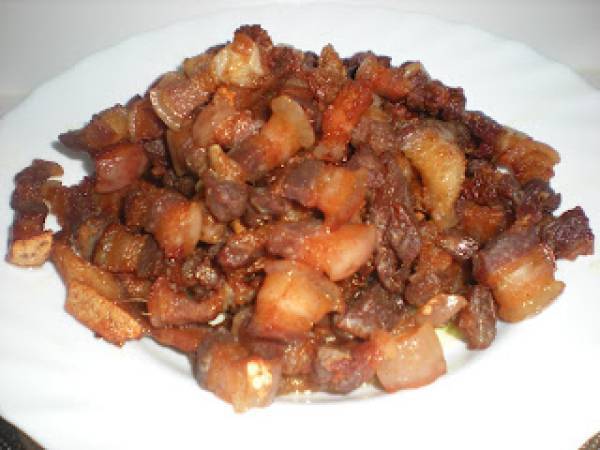 Migas Manchegas (La Mancha Ciudad Real) - Preparación paso 2