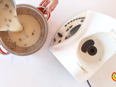 Smoothie de chirimoya sabor menta-choc - Preparación paso 3