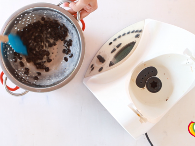 Smoothie de chirimoya sabor menta-choc - Preparación paso 4