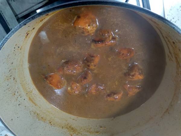 Ternera Bourguignon {Receta tradicional francesa} - Preparación paso 15