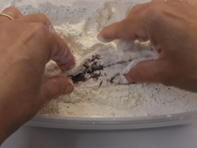 Boquerones rebozados sin gluten - Preparación paso 4