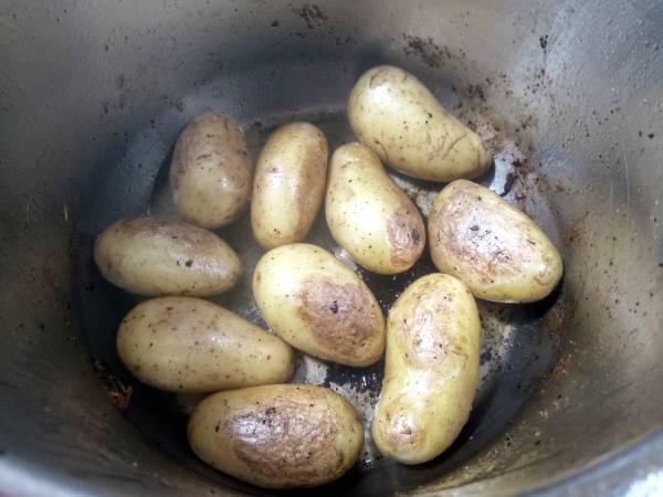 Pollo en olla rápida - Preparación paso 7