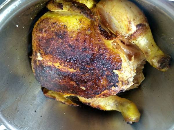 Pollo en olla rápida - Preparación paso 9