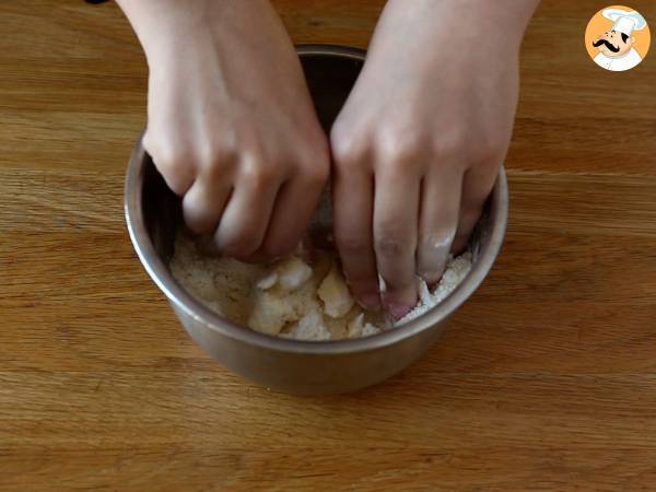Crumble de manzana súper fácil - Preparación paso 1
