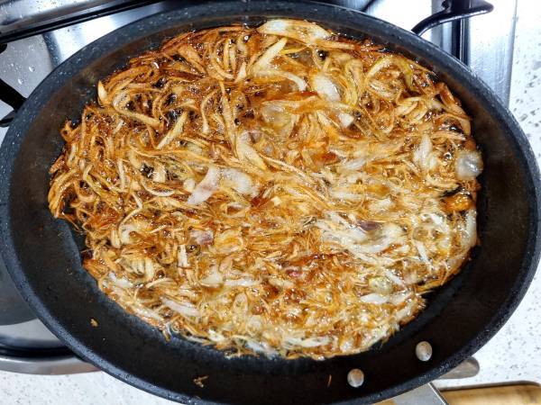 Noodles preparados con mix casero para noodles - Preparación paso 3