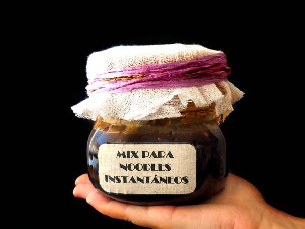 Noodles preparados con mix casero para noodles - Preparación paso 11