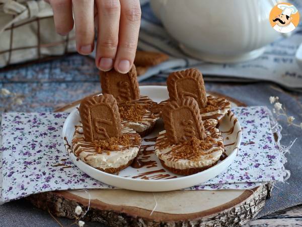 Cheesecakes de galleta speculoos (sin cocción) - Preparación paso 7