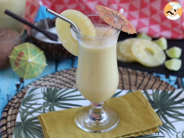 Piña colada sin alcohol, receta rápida - Preparación paso 2