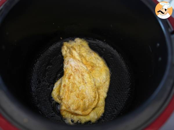 Arroz cantonés exprés – Robot de cocina Cookeo - Preparación paso 2